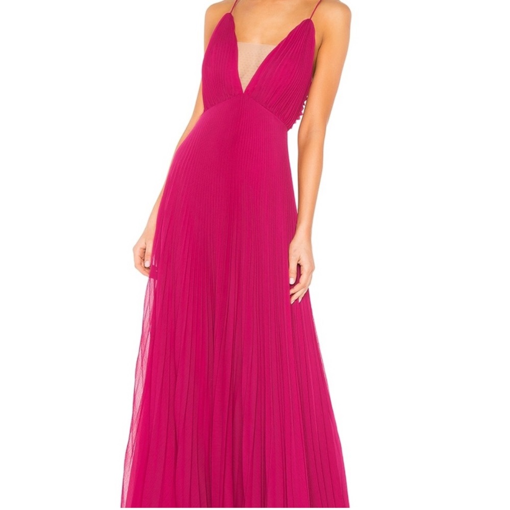 Jill Stuart Vibrant Pink Maxi Dress - Prom! - Picture 2 of 16